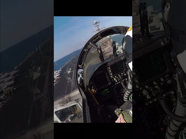 Snagging the 4-Wire in an EA-18G!