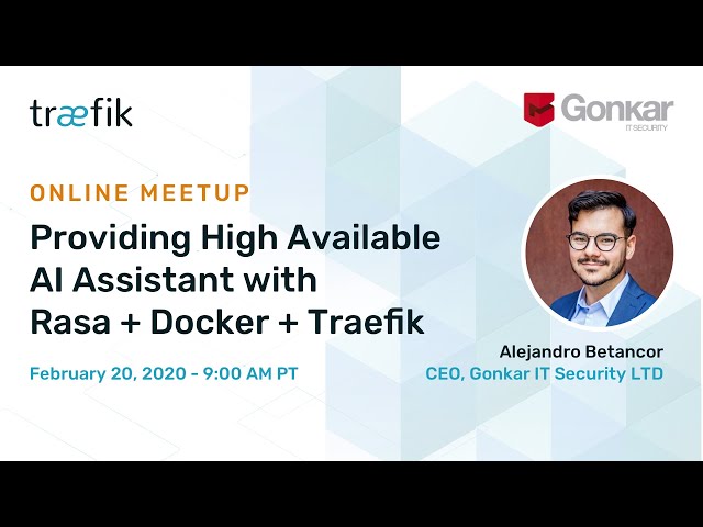 Providing an HA AI Assistant with Traefik + Rasa + Docker