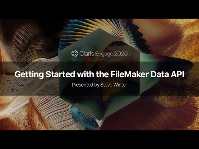 Getting Started with the FileMaker Data API