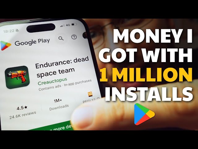 How Much My Indie Game Made with 1 Million Android Downloads