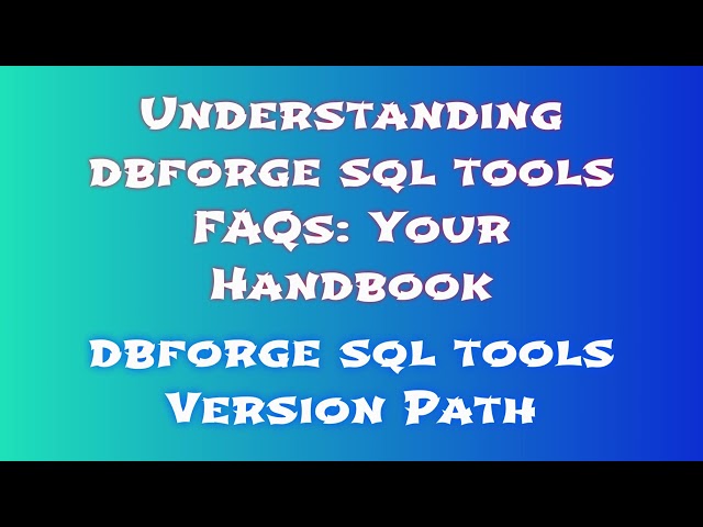 dbforge sql tools 2025 latest version full installation and Crackeado Procedure