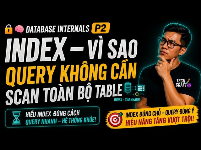 🧠Index — Vì Sao Query Không Cần Scan Toàn Bộ  —  🧠Database Internals P2