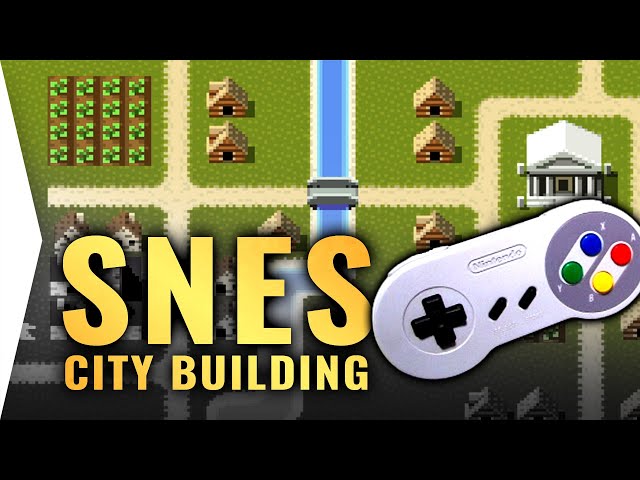 This Retro "City Builder" on a Console... ActRaiser