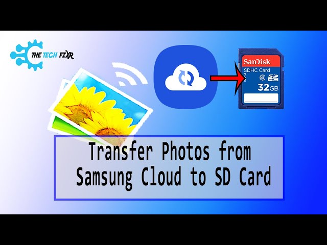 How to Transfer Photos from Samsung Cloud to Sd Card | Easy & Simple Hack to Save Cloud Storage