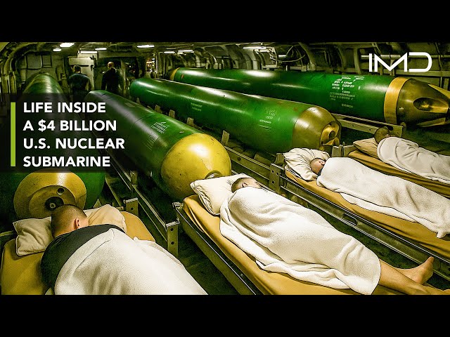 How Submarine Sailors Eat, Sleep, and Survive for Months Underwater