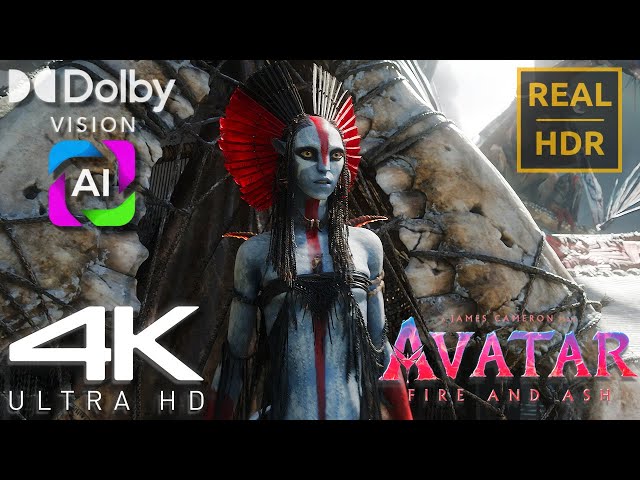 4K IMAX HDR ▪︎ Avatar: Fire and Ash (2025) 🎞 Created in Video Enhance Studio AI™