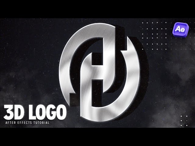 3D Dynamic Logo Animation | Illustrator and After Effects Tutorial