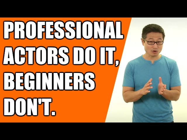 How Professional Actors Approach a Script