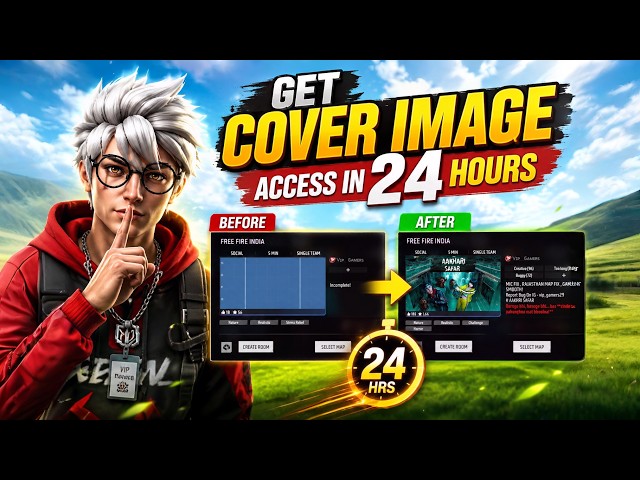 🤔 Craftland Map मे Custom Cover Image Thumbnail 24 Hours New Trick VIP GAMERS #freefire #craftland