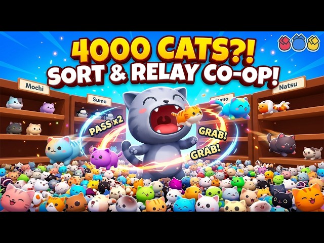 I Sorted 4000 CATS… My Brain Is Gone 😹 | Sort 4000 Cats Gameplay