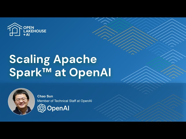 Scaling Apache Spark at OpenAI