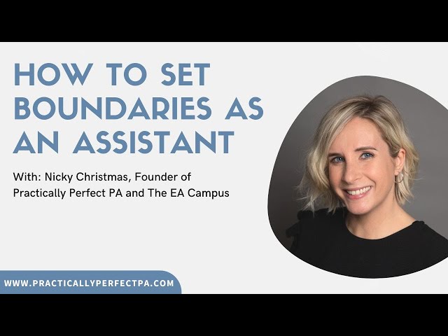 How Assistant Should Set Boundaries