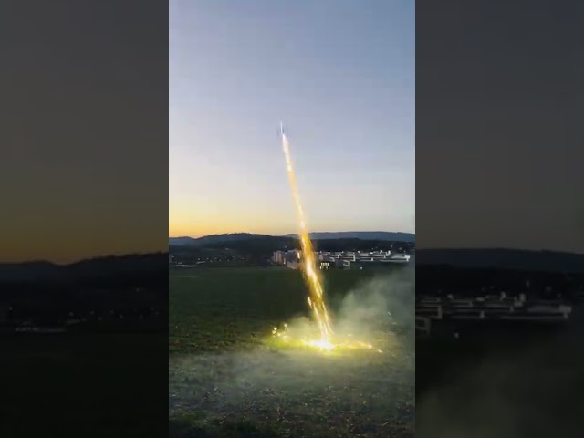 Drone faster than Fireworks? ☄️ #shorts