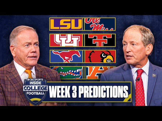 2026 Week 3 CFB Picks & Predictions: LSU at Ole Miss, SMU at Louisville & MORE