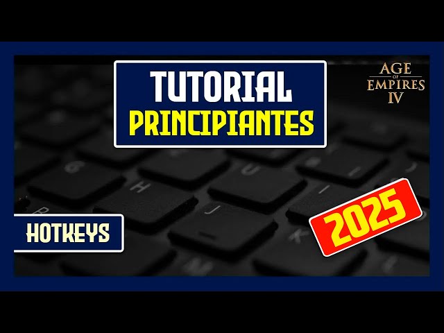 ✅ TUTORIAL to learn how to PLAY Age of Empires 4 | Ep.8 What HOTKEYS to use