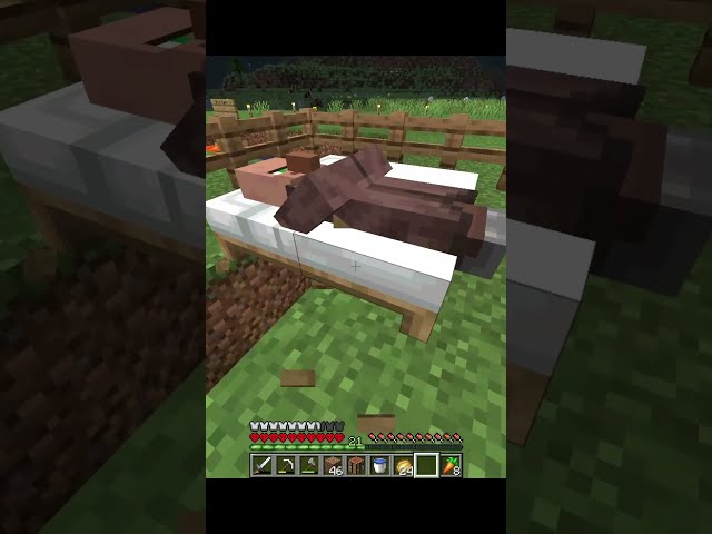 I Built This to NEVER Run Out of Iron Again! 🔥 | Minecraft Short #12 | #minecraft #shorts