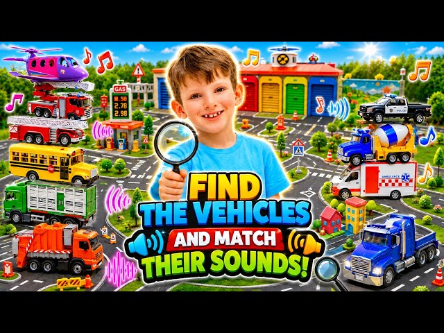 Alex and Dasha Find Every Missing Vehicle! 🔍🚑