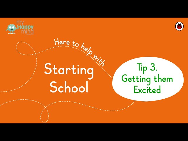 Ladybird: Starting School | Tip #3 | Get them excited
