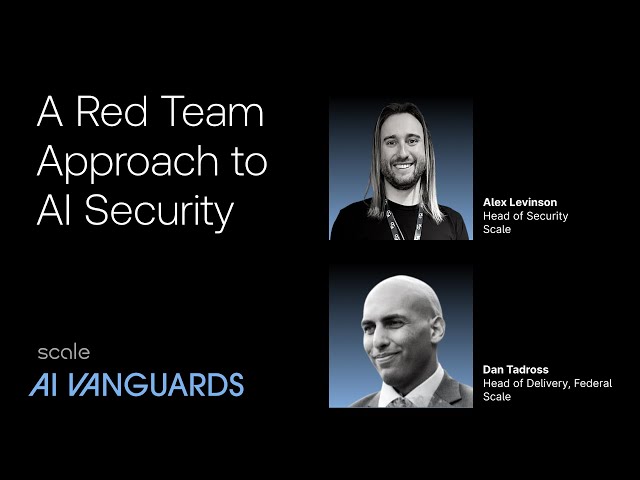 A Red Team Approach to AI Security