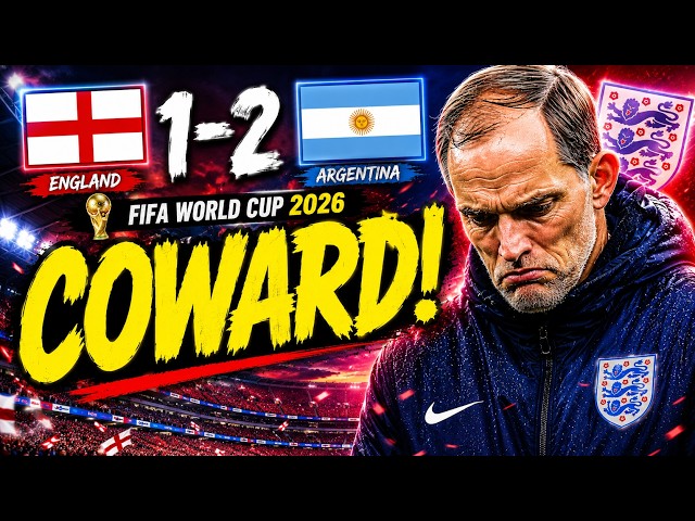TUCHEL’S COWARD TACTICS COST ENGLAND! 😡 England 1-2 Argentina | World Cup 2026 Match Reaction!