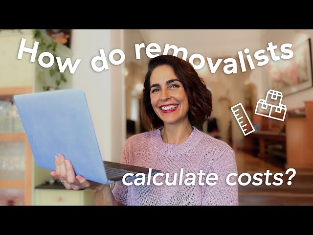 Moving house costs, how are they calculated?