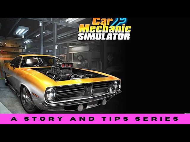Car Mechanic Simulator PS4 - The basics /Getting  Started