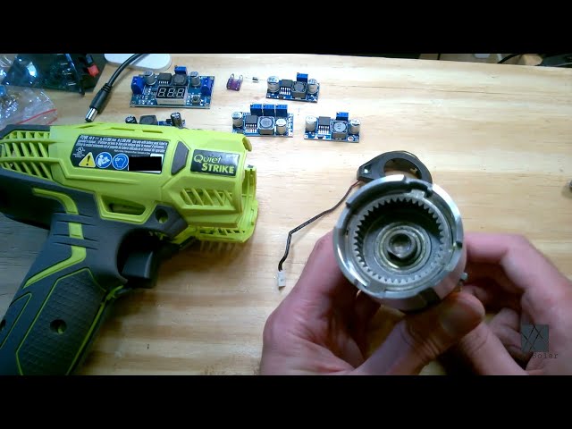 Ryobi QuietStrike 18v one+ impact driver fix - dropped on concrete floor