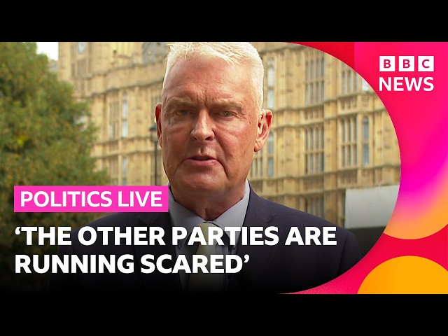 Lee Anderson on Reform's record donations from cryptocurrency billionaires | BBC Politics Live