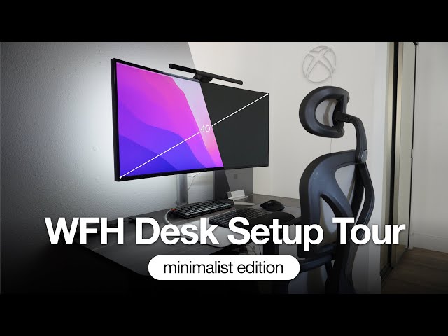 Desk Tour: My WFH Setup as a Hybrid Front End Developer (minimalist edition 2024)