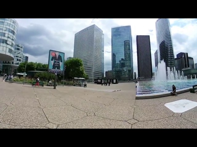 Paris Daily Vlog 4K 360° with Samsung Gear 360 2017 stitched with Collect