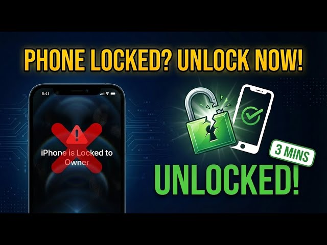 Remove iPhone Locked to Owner with This Simple App (without previous owner)
