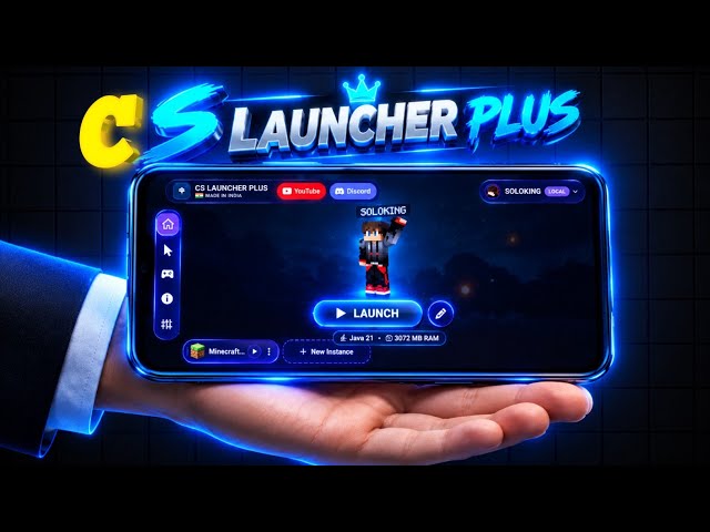 CS Launcher Plus is Here! The Best Minecraft Launcher For Android in 2026? Better Than Mojolauncher 
