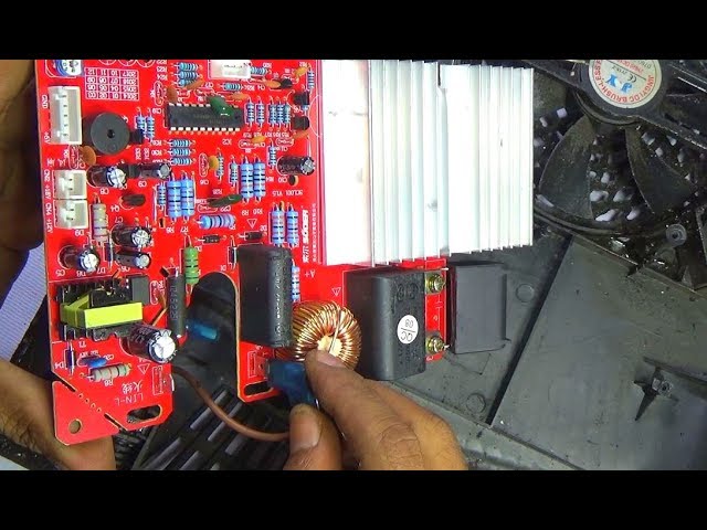 How To Change Complete Circuit Board Of A Induction Cooker - Very Useful