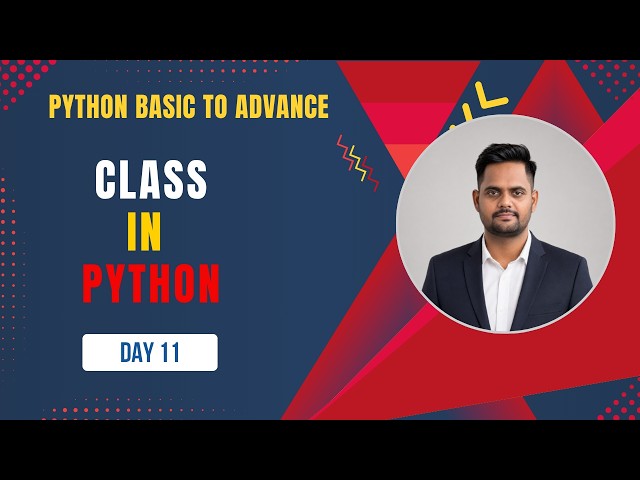 Day 11 Python OOP Tutorial for Beginners