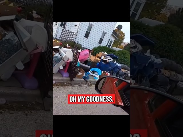 Dumpster Driving Garbage Day #scrapper #trashpicking