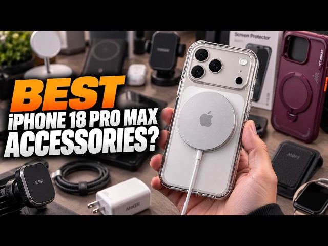19 iPhone 18 Pro Max Accessories! Cases / Fast Chargers / Camera ✅