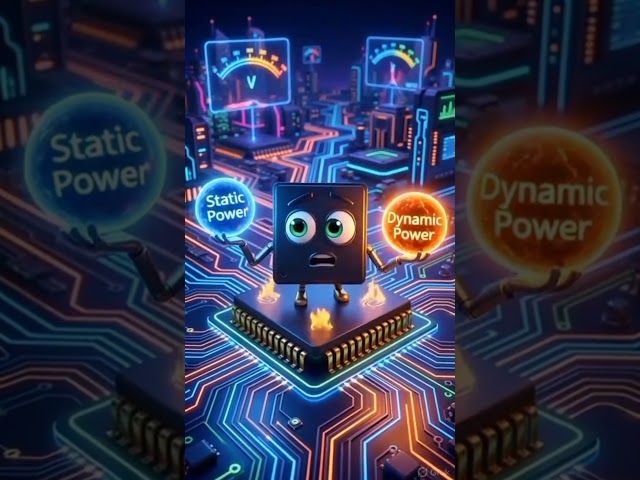 CMOS Power Loss Explained | Electronics Engineering Short #facts #amplifier #automobile #cartoon