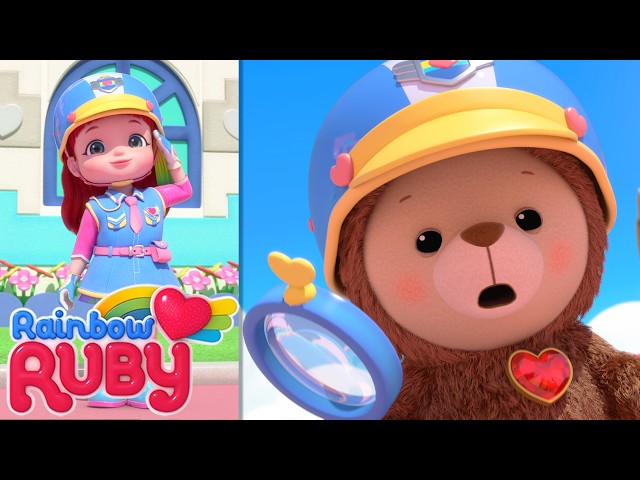 Police Mystery Solved! | Rainbow Ruby - WildBrain | Full Episodes for Kids