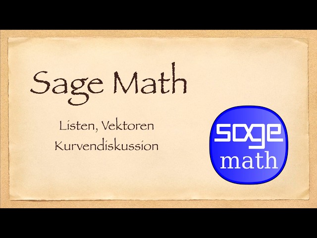 SageMath, Lists, and Analysis
