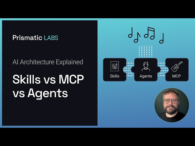 AI Skills vs MCP vs Agents: The Difference Explained