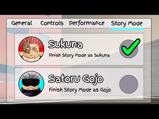 Beating the STORYMODE in Jujutsu Shenanigans