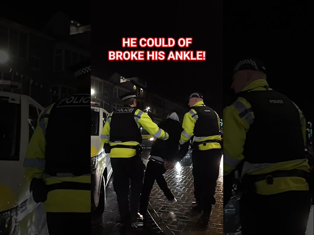 that could of ended bad! #funny #audit #blackpool #police