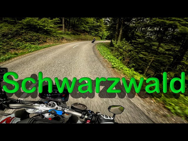 My first motorcycle tour // Black Forest arrival part 1