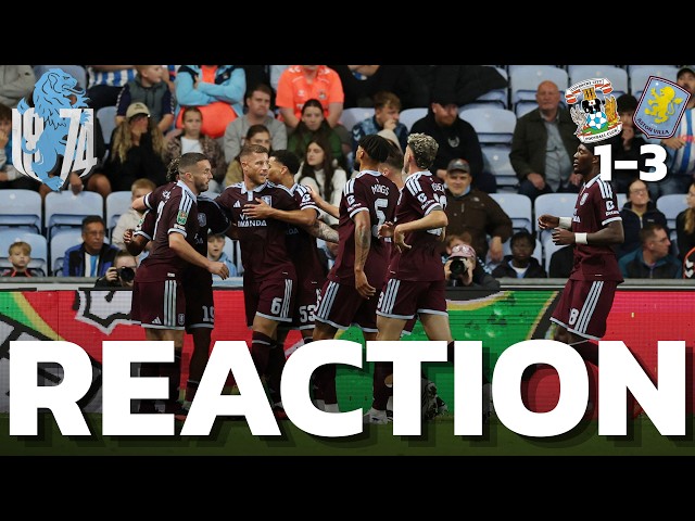 MATCH REACTION: Comfortable in Coventry, as Tammy answers his critics.