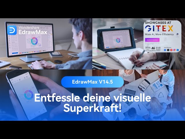 🎉 EdrawMax V14.5 ist da! Das ultimative Diagramm-Tool – jetzt live auf der GITEX 2025