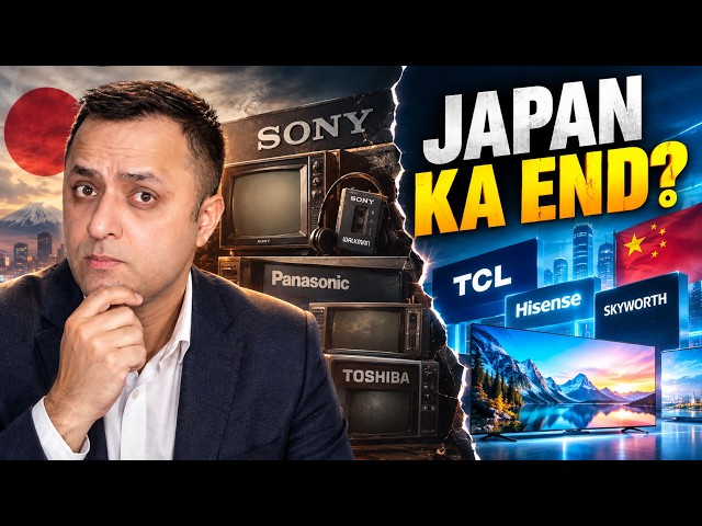 Sony, Panasonic & Toshiba Collapsed: How Japan Lost the Tech War