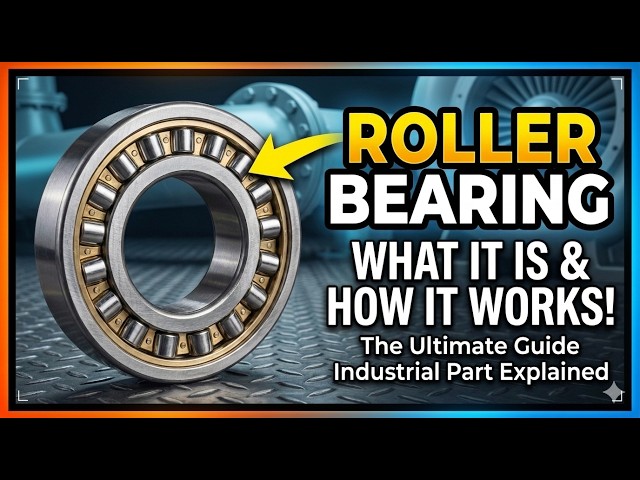Roller Bearings Explained | Luvitex Engineering | How it works | Types, Uses and Advantages