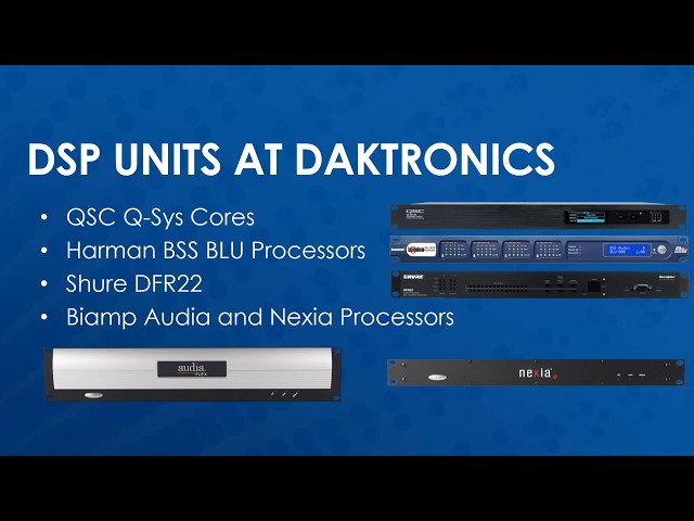 Audio DSP Overview