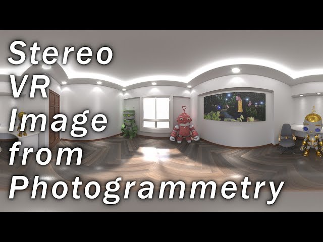 VR Stereo My Room - Photogrammetry