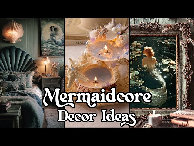 Mermaidcore Aesthetic Decor: How to Turn Your Apartment Into a Dreamy Mermaid Cove 🧜‍♀️